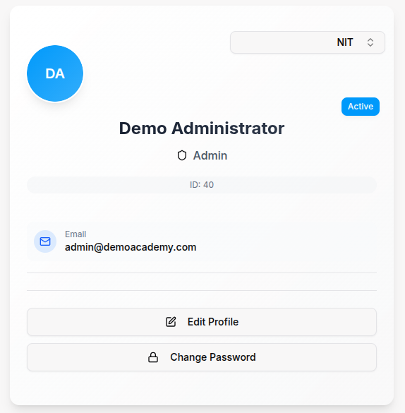 Dash page